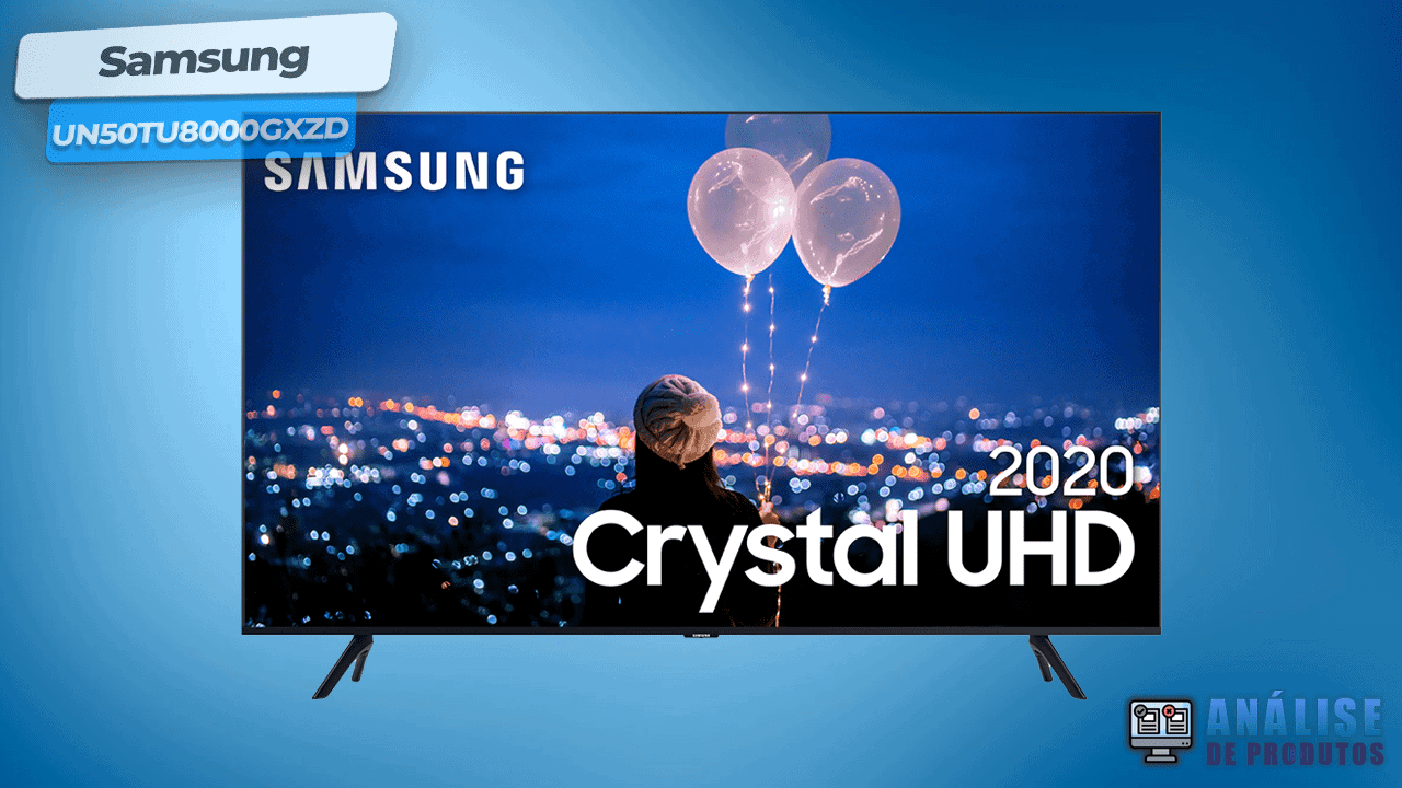 Smart TV  4K UHD 50 Samsung Crystal - UN50TU8000GXZD
