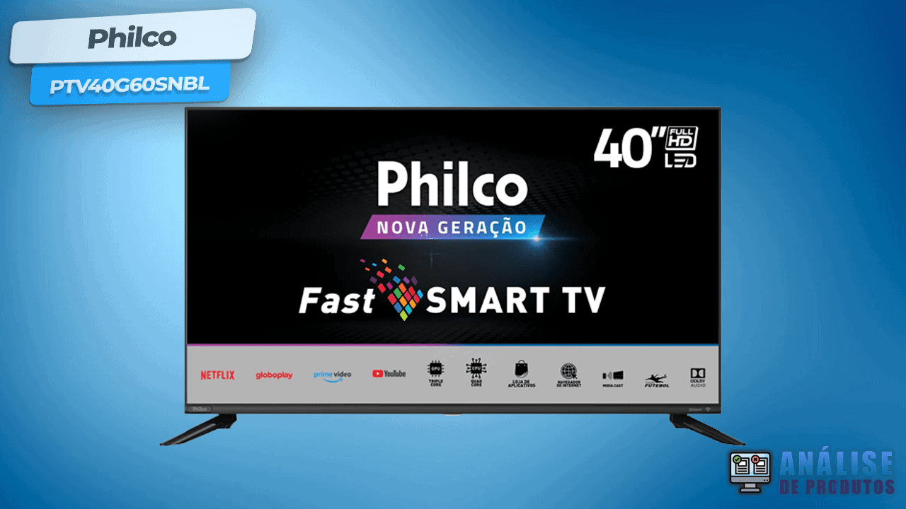 Smart TV D LED 40 PHILCO - PTV40G60SNBL