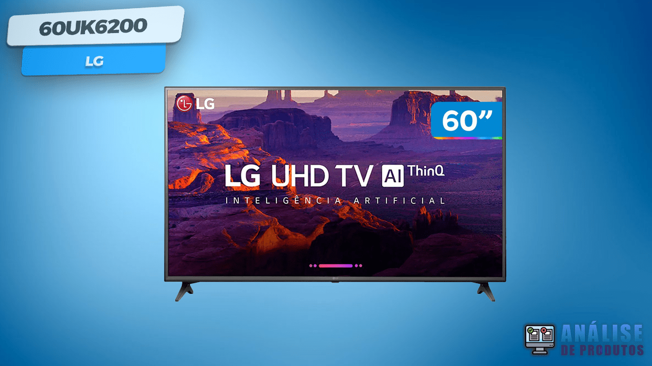 Smart TV 60” LG ThinQ Al 4K HDR