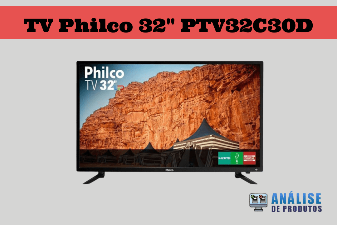 Imagem da TV Philco 32" PTV32C30D.