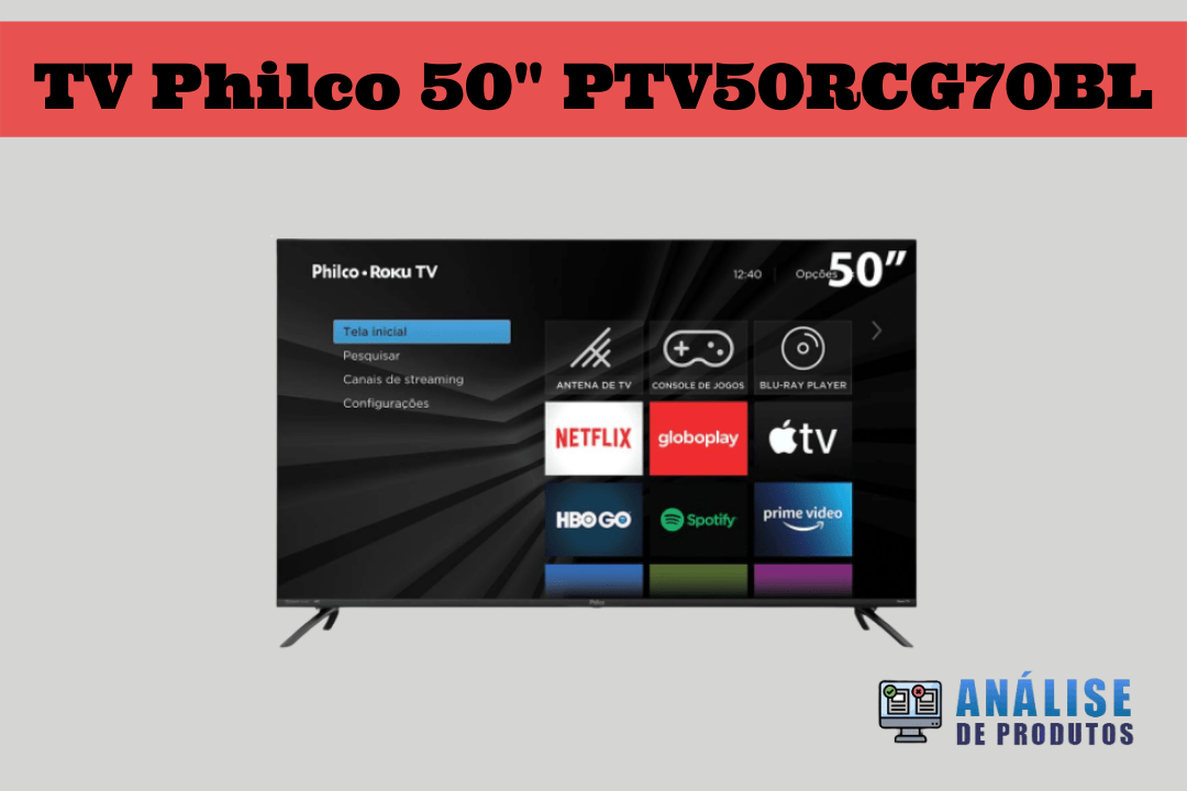 Imagem da TV Philco 50" PTV50RCG70BL.