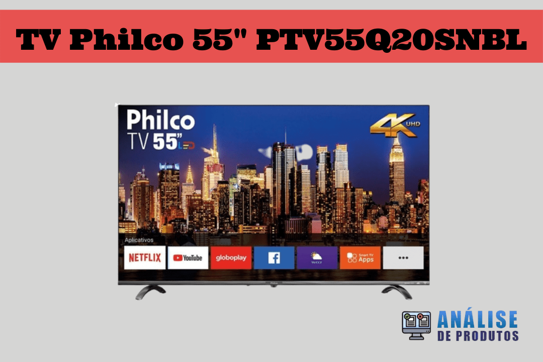 Imagem da TV Philco 55" PTV55Q20SNBL.