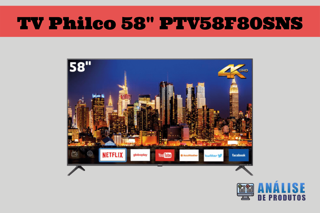 Imagem da TV Philco 58" PTV58F80SNS.