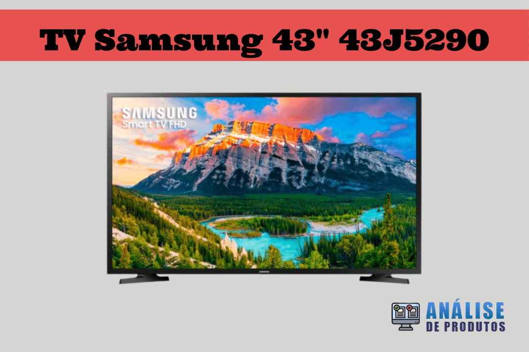 Imagem da TV Samsung 43" 43J5290.
