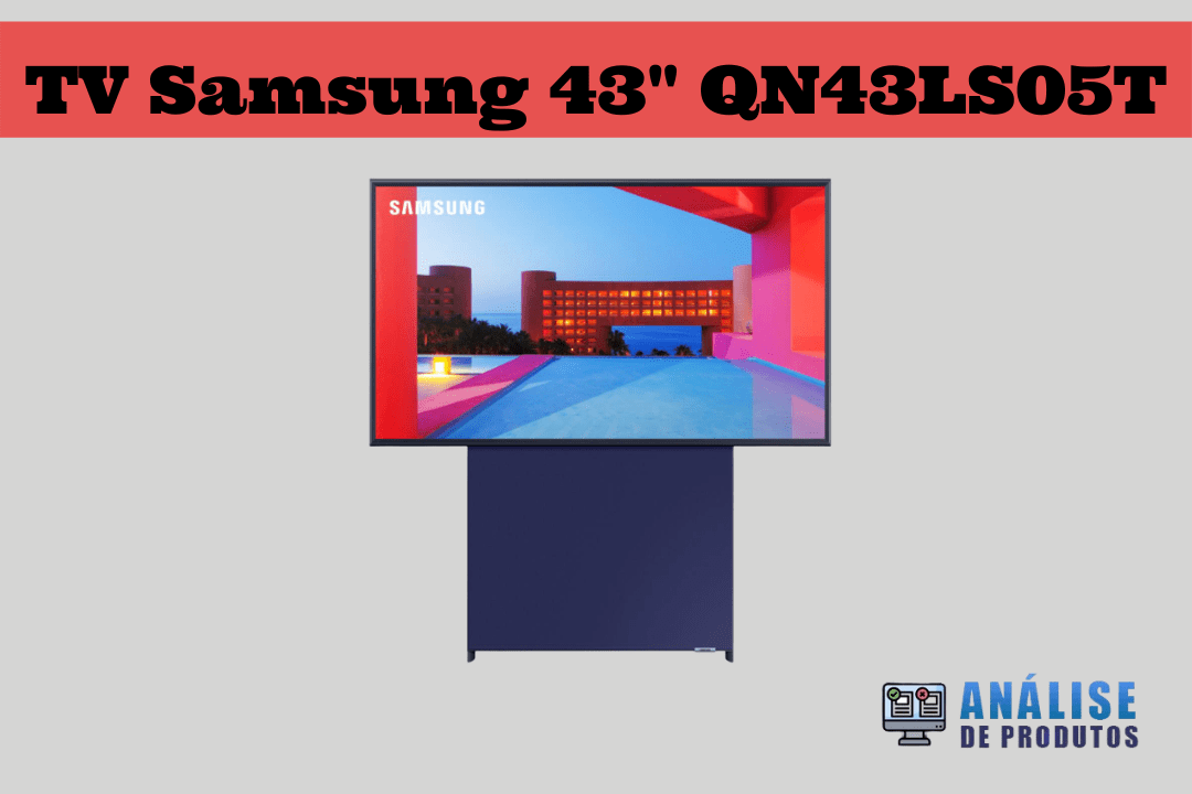 Imagem da TV Samsung 43" QN43LS05T.