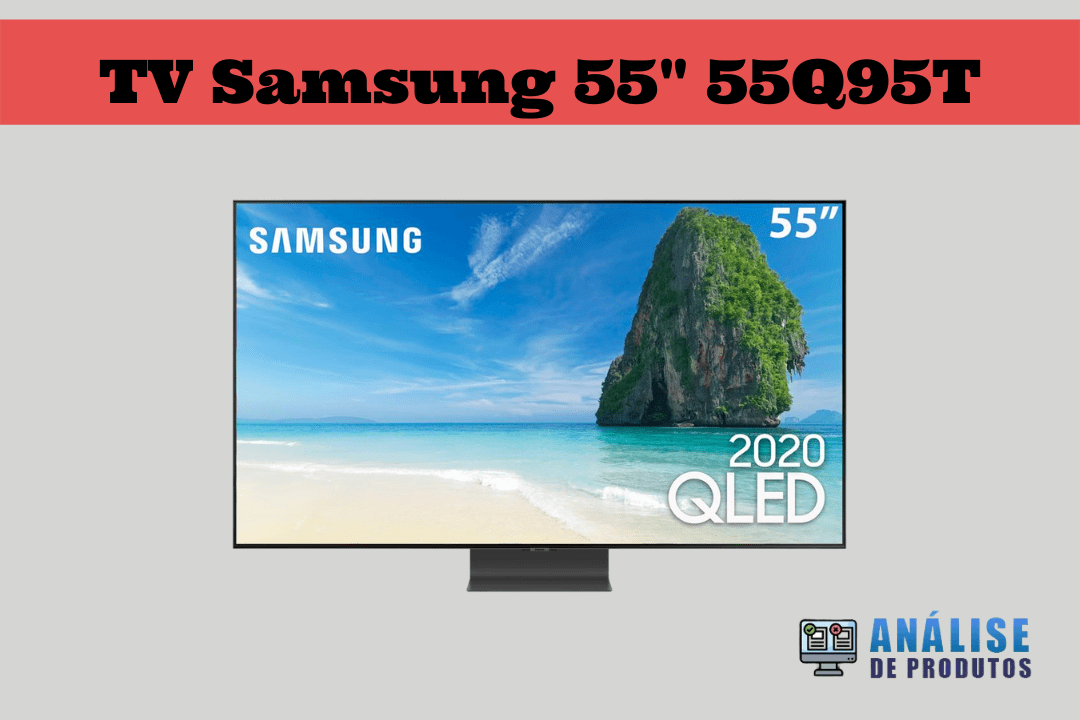 Imagem da TV Samsung 55" 55Q95T.