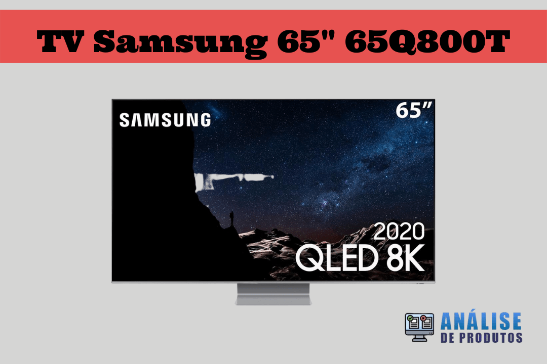 Imagem da TV Samsung 65" 75Q800T.